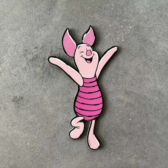 DISNEY WINNIE THE POOH PRESSBOARD WALL DECOR COMPLETE SET - Picture 4 of 7